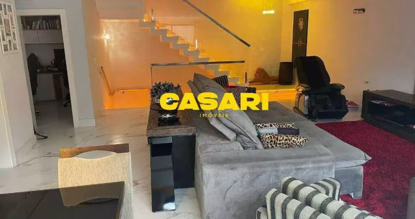 Apartamento triplex de alto padrão à venda | 3 suítes | 311 m² | centro – são bernardo do campo/sp