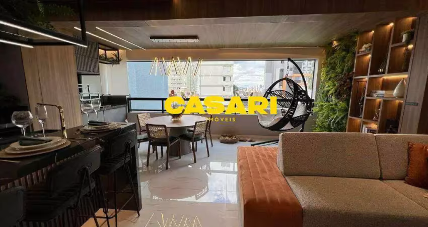 Apartamento com 3 dormitórios à venda, 112 m² - campestre - santo andré/sp