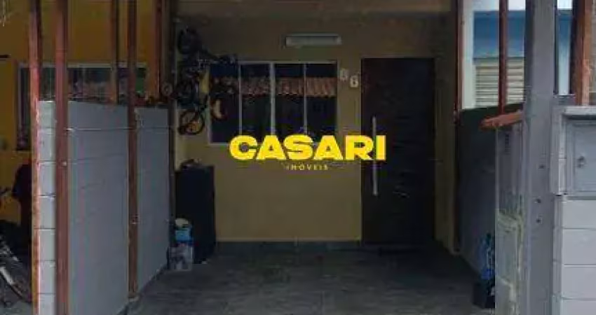 Sobrado à venda, 69 m² por r$ 270.000,00 - jardim santo andré - santo andré/sp