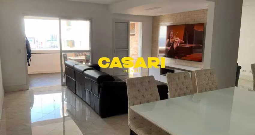 Apartamento com 3 dormitórios à venda, 105 m²- rudge ramos - são bernardo do campo/sp