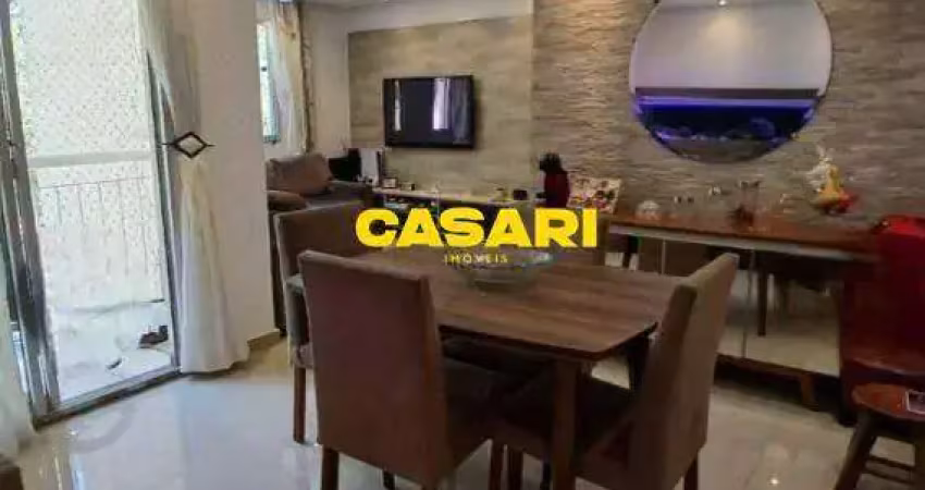 Apartamento com 2 dormitórios à venda, 59 m² - planalto - são bernardo do campo/sp