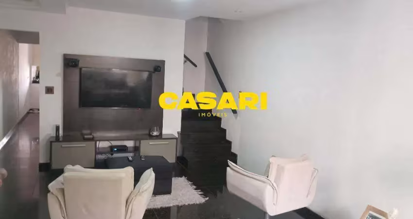 Sobrado com 2 dormitórios à venda, 236 m² - rudge ramos - são bernardo do campo/sp