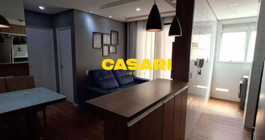 Apartamento com 2 dormitórios à venda, 56 m² - planalto - são bernardo do campo/sp