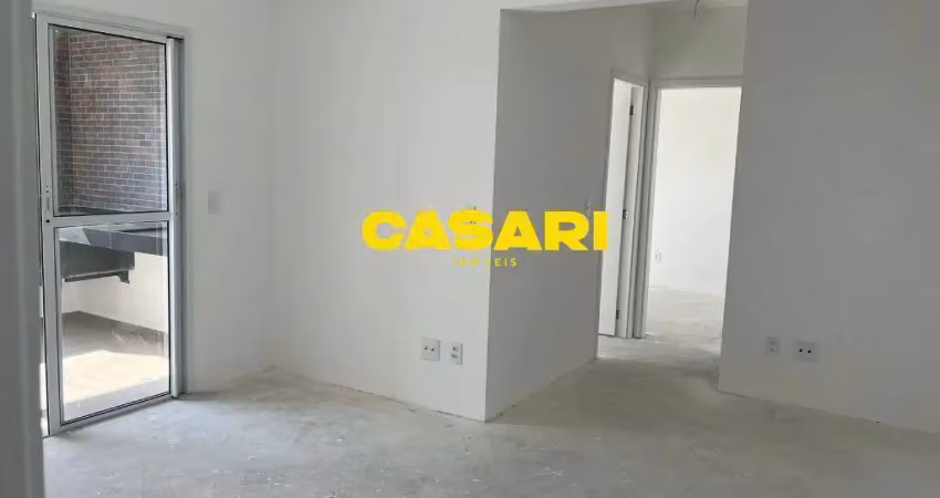 Apartamento com 2 dormitórios à venda, 55 m² - campestre - santo andré/sp