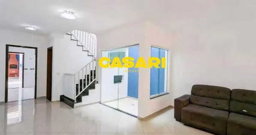 Sobrado com 3 dormitórios à venda, 187 m² - assunção - são bernardo do campo/sp