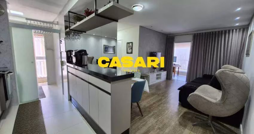 Apartamento com 3 dormitórios à venda, 94 m² - centro - são bernardo do campo/sp