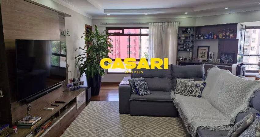 Apartamento com 4 dormitórios à venda, 210 m² - centro - são bernardo do campo/sp