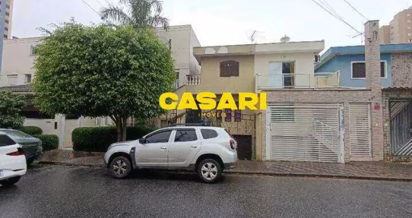 Sobrado com 3 dormitórios à venda, 301 m² - vila valparaíso - santo andré/sp