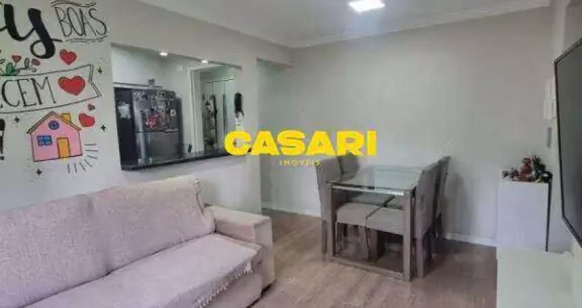 Apartamento com 2 dormitórios à venda, 54 m²- jardim irajá - são bernardo do campo/sp