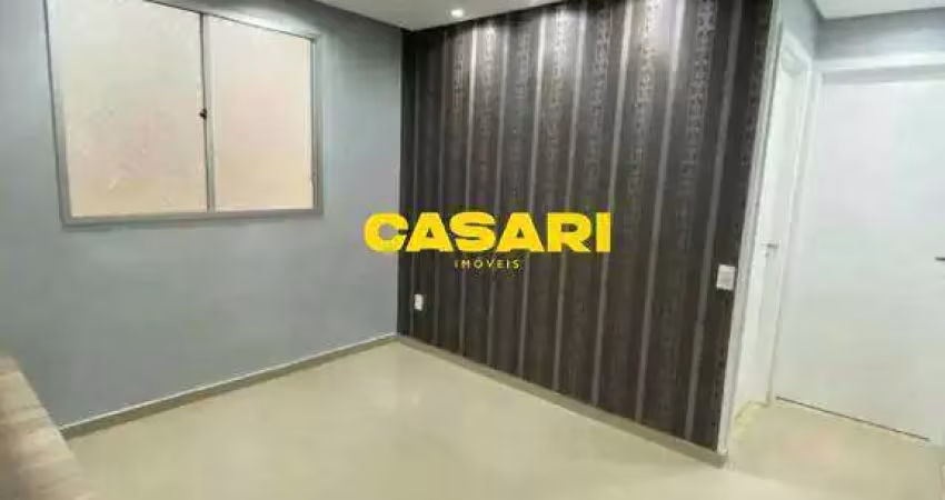 Apartamento com 2 dormitórios à venda, 40 m² - vila lutécia - santo andré/sp