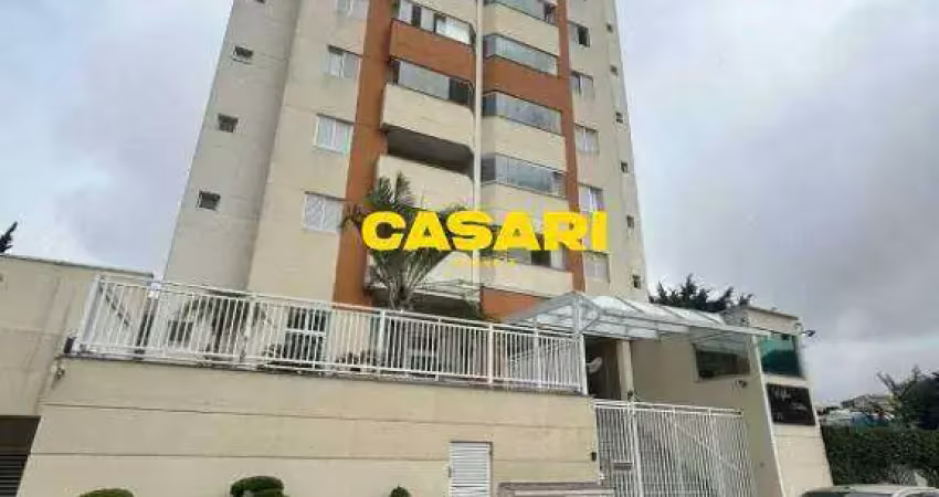 Apartamento com 2 dormitórios à venda, 76 m² - jardim santo antônio - santo andré/sp