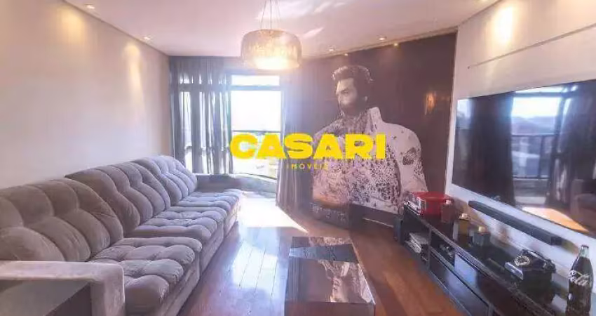 Apartamento com 3 dormitórios à venda, 130 m² - centro - são bernardo do campo/sp
