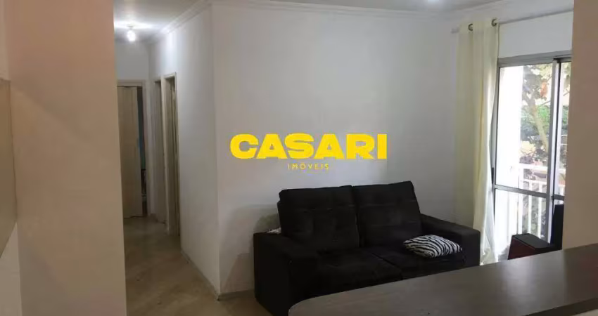 Apartamento com 2 dormitórios à venda, 52 m² - taboão - são bernardo do campo/sp
