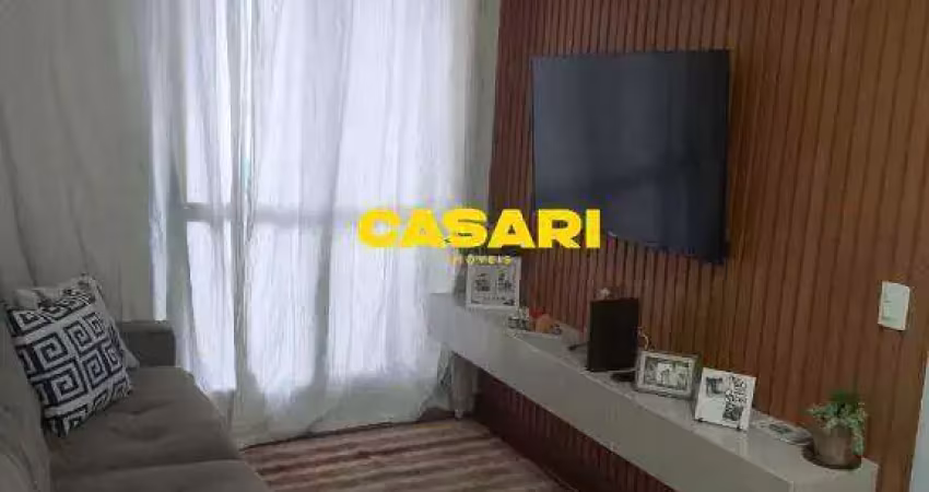Apartamento com 2 dormitórios à venda, 55 m² - planalto - são bernardo do campo/sp