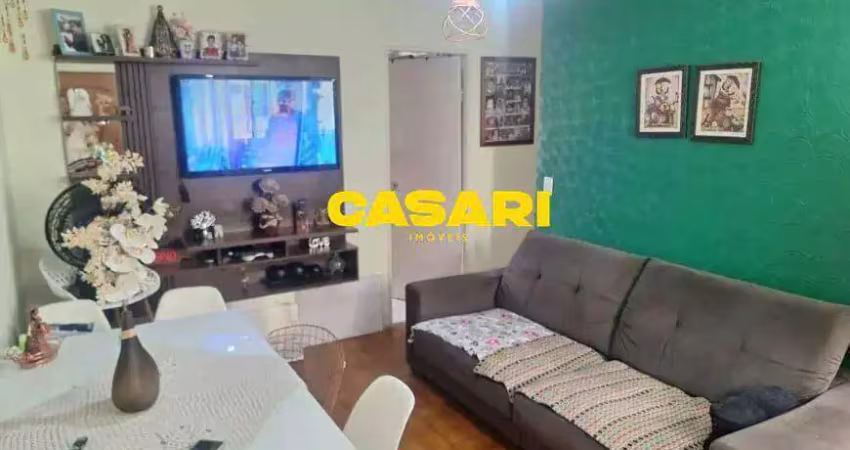 Apartamento com 2 dormitórios à venda, 77 m² - taboão - são bernardo do campo/sp