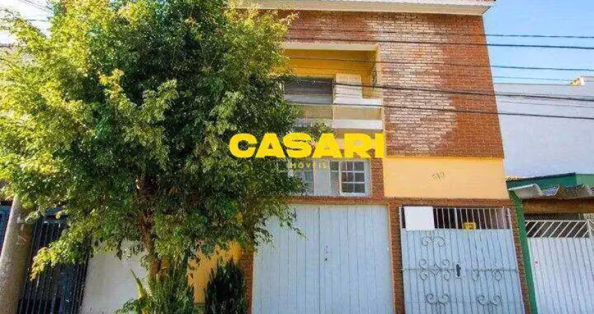 Sobrado com 2 dormitórios à venda, 140 m² - jardim ocara - santo andré/sp