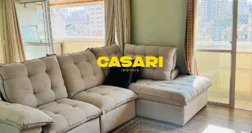 Apartamento com 3 dormitórios à venda, 128 m² - centro - santo andré/sp