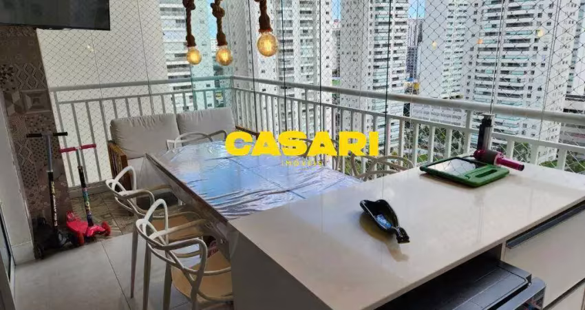 Apartamento à venda porteira fechada com 3 dormitórios – 123 m² – condomínio domo life – centro de são bernardo do campo/sp