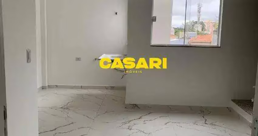 Cobertura com 2 dormitórios à venda, 105 m² - campestre - santo andré/sp