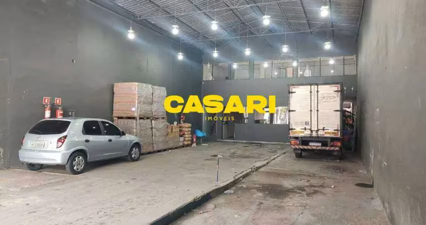 Galpão à venda, 480 m² - parque das nações - santo andré/sp