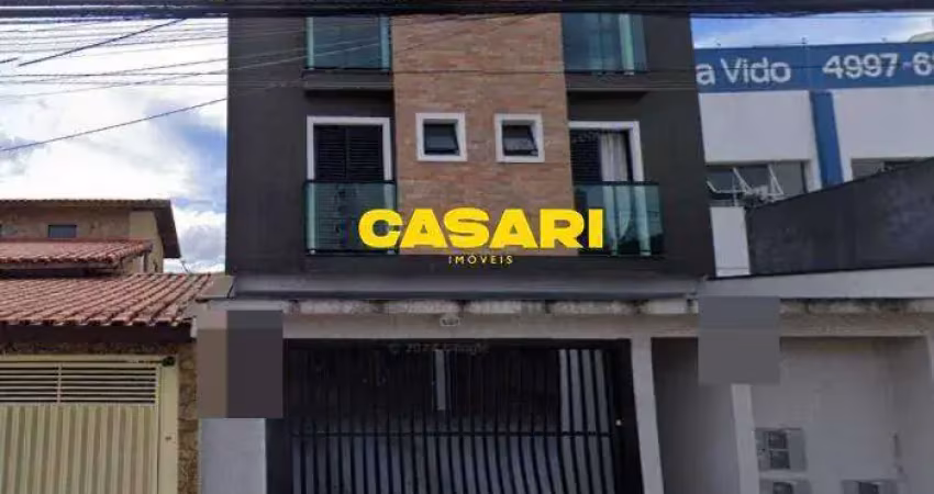 Cobertura com 2 dormitórios à venda, 100 m² - santa teresinha - santo andré/sp