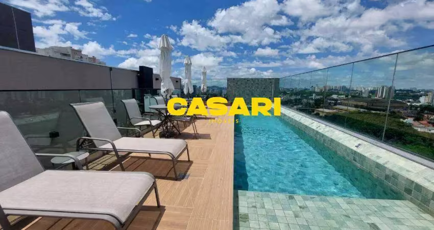 Apartamento com 2 dormitórios à venda, 59 m² - jardim do mar - são bernardo do campo/sp
