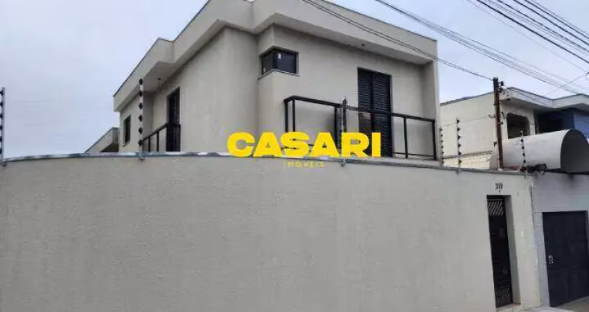 Sobrado com 3 dormitórios à venda, 153 m² - vila curuçá - santo andré/sp
