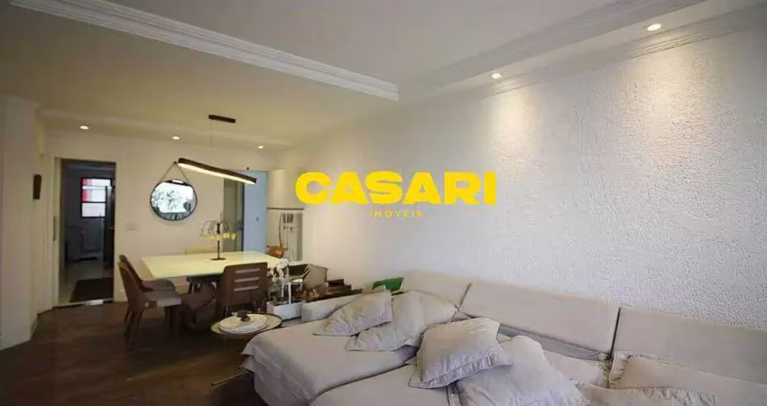 Apartamento com 4 dormitórios (2 suítes) e 3 banheiros à venda no centro – são bernardo do campo/sp
