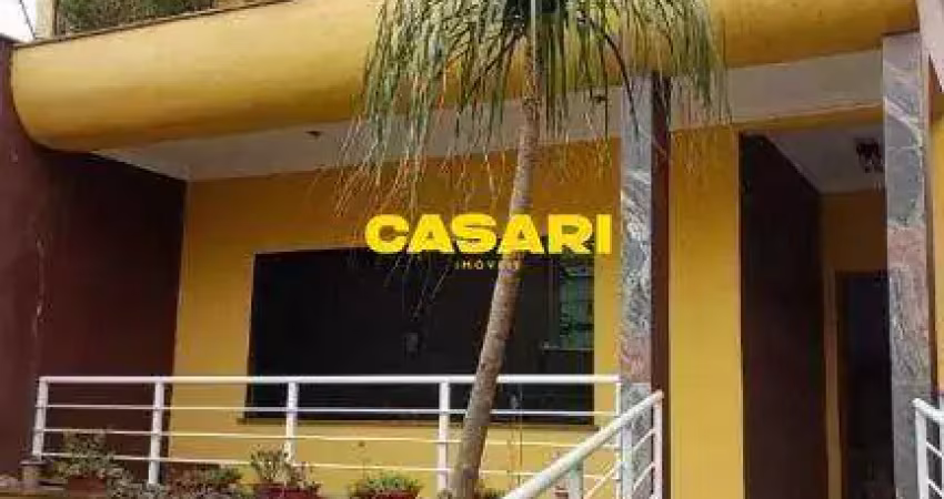 Sobrado com 3 dormitórios à venda, 620 m² - utinga - santo andré/sp