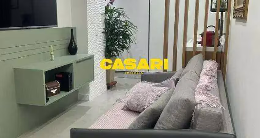Apartamento com 2 dormitórios à venda, 55 m² - centro - são bernardo do campo/sp
