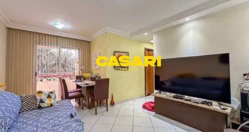 Apartamento com 3 dormitórios à venda, 70 m² - jardim do estádio - santo andré/sp