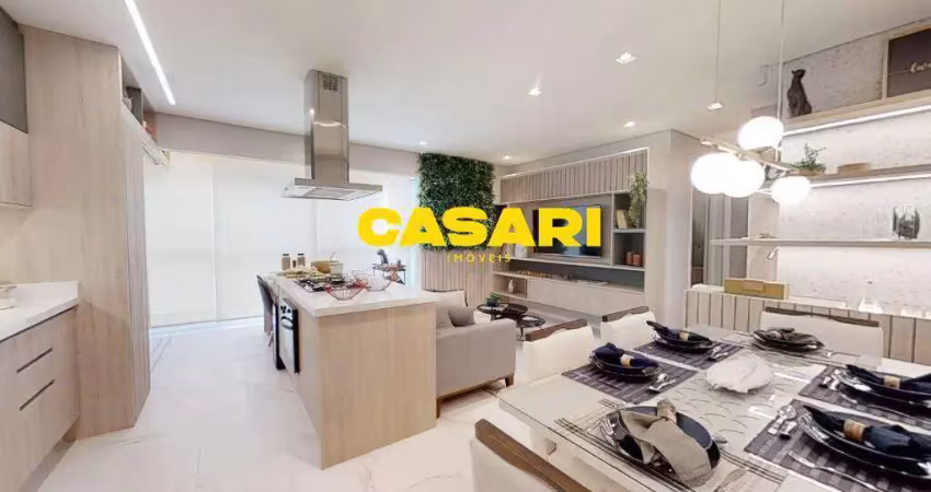 Apartamento com 3 dormitórios à venda, 67 m² por r$ 789.000,00 - jardim - santo andré/sp