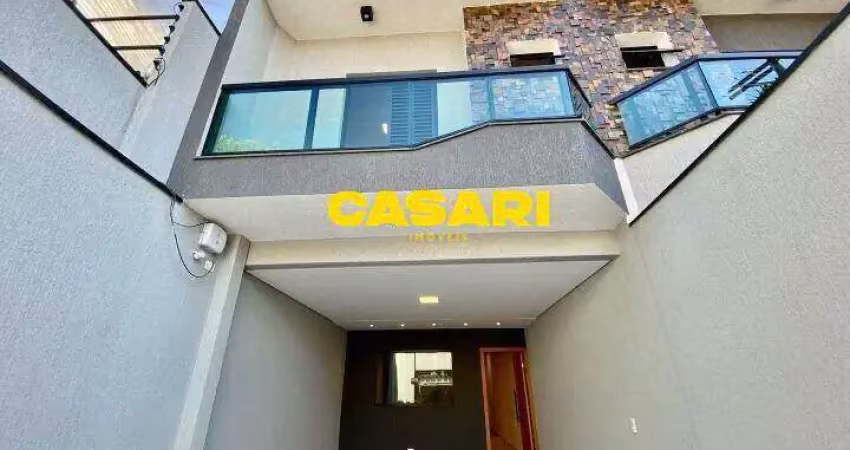 Sobrado com 3 dormitórios à venda, 131 m² - vila clarice - santo andré/sp