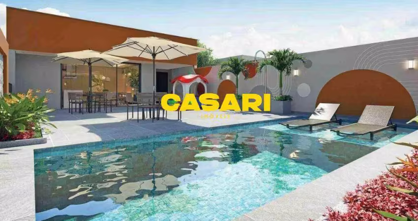Apartamento com 2 dormitórios à venda, 86 m² - nova petrópolis - são bernardo do campo/sp