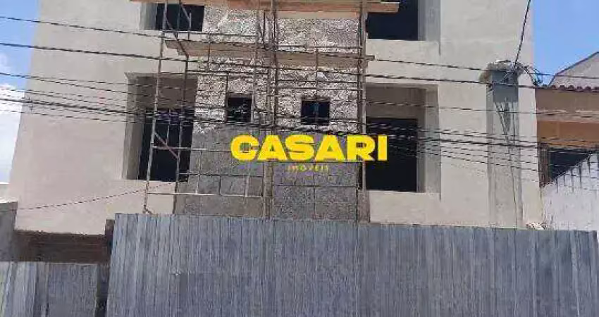 Cobertura com 2 dormitórios à venda, 95 m² por r$ 495.000,00 - vila pires - santo andré/sp
