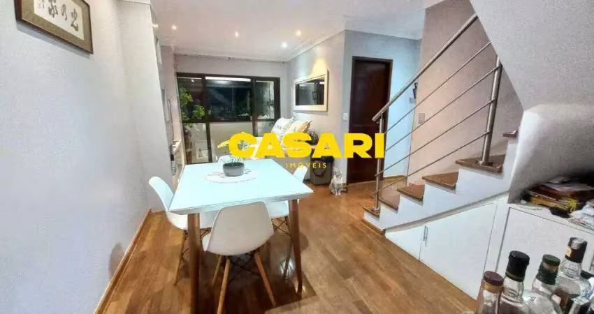 Cobertura à venda com 3 dormitórios, suíte e espaço gourmet – 175 m² jardim do mar - são bernardo do campo/sp