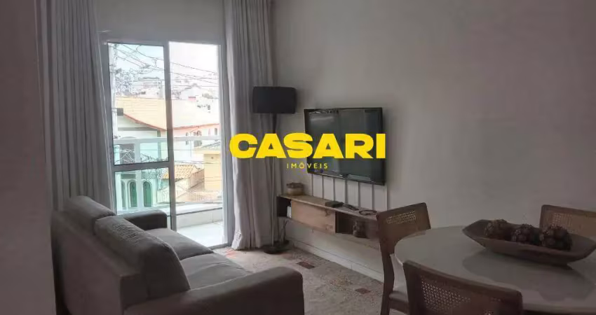 Apartamento com 2 dormitórios e 1 suíte à venda no campestre – santo andré/sp