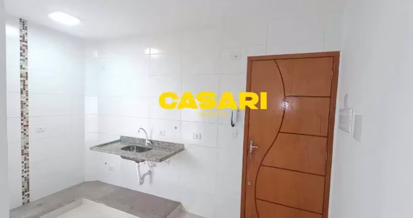 Apartamento com 2 dormitórios à venda, 40 m² - jardim stella - santo andré/sp
