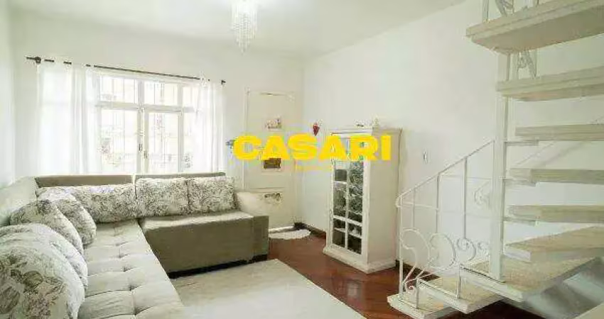 Sobrado com 2 dormitórios à venda, 113 m² - jardim do mar - são bernardo do campo/sp