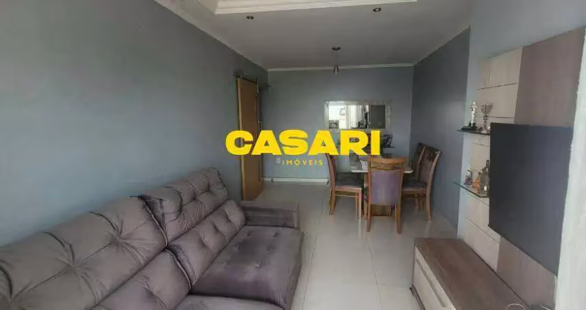 Apartamento com 2 dormitórios à venda, 70 m² - rudge ramos - são bernardo do campo/sp