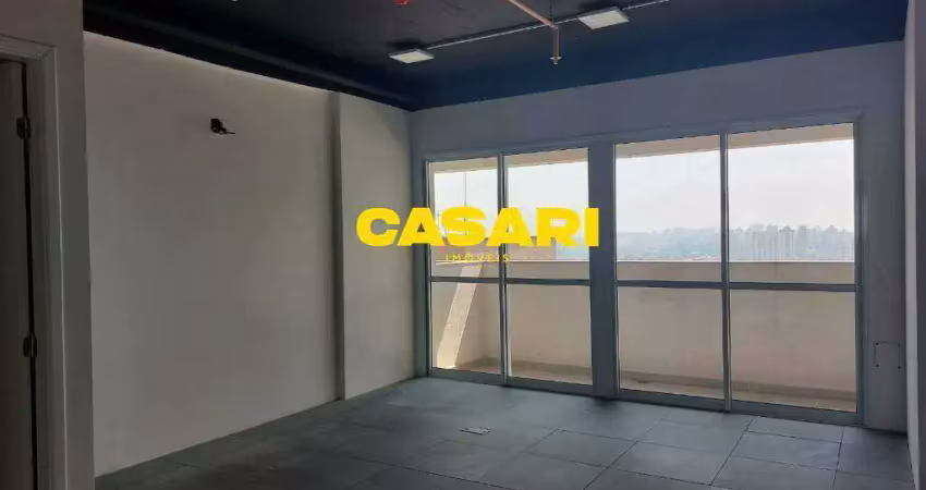 Sala, 75 m² - venda ou aluguel - baeta neves - são bernardo do campo/sp