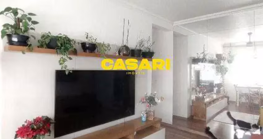 Apartamento semi-mobiliado com 2 dormitórios à venda no centro – diadema/sp