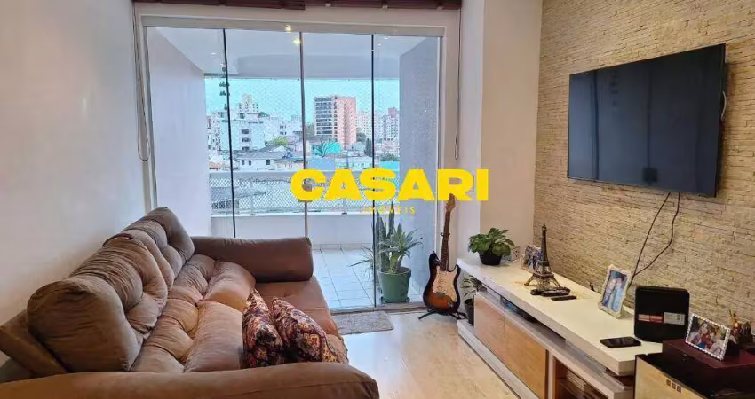 Apartamento com 2 dormitórios à venda, 87 m² - centro - são bernardo do campo/sp