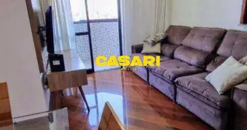 Apartamento de 75m² com 3 dormitórios e lazer completo – último andar com vista livre em excelente localização