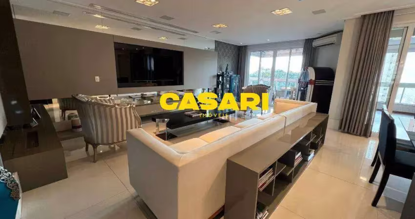 Apartamento com 4 dormitórios à venda, 255 m² - centro - são bernardo do campo/sp