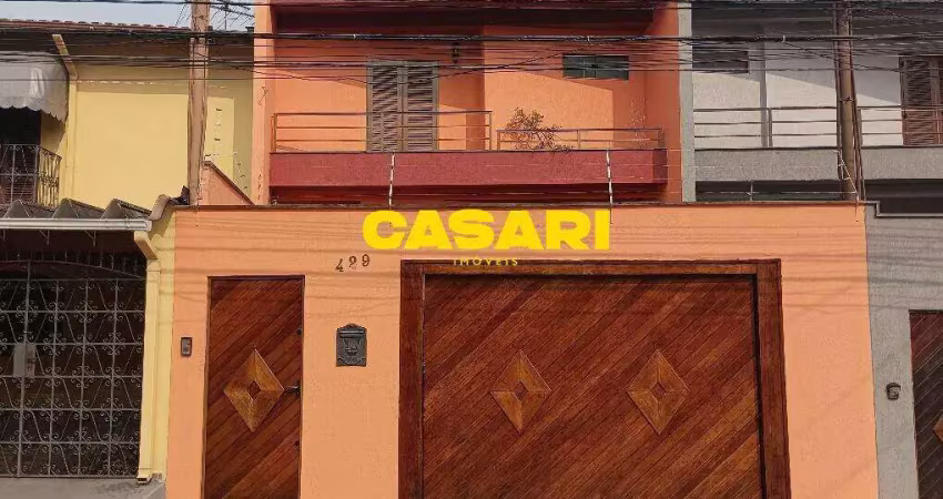 Sobrado com 3 dormitórios à venda, 236 m² - vila valparaíso - santo andré/sp