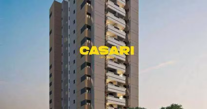 Apartamento com 2 dormitórios à venda, 64 m² - campestre - santo andré/sp