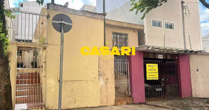 Terreno à venda, 222 m² - vila valparaíso - santo andré/sp