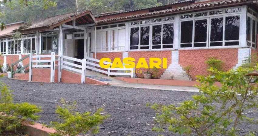Terreno à venda de 8.161 m² com salão, marina e restaurante no riacho grande - são bernardo do campo/sp