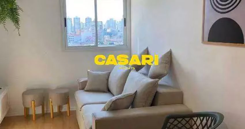 Apartamento com 1 dormitório à venda, 49 m² - casa branca - santo andré/sp